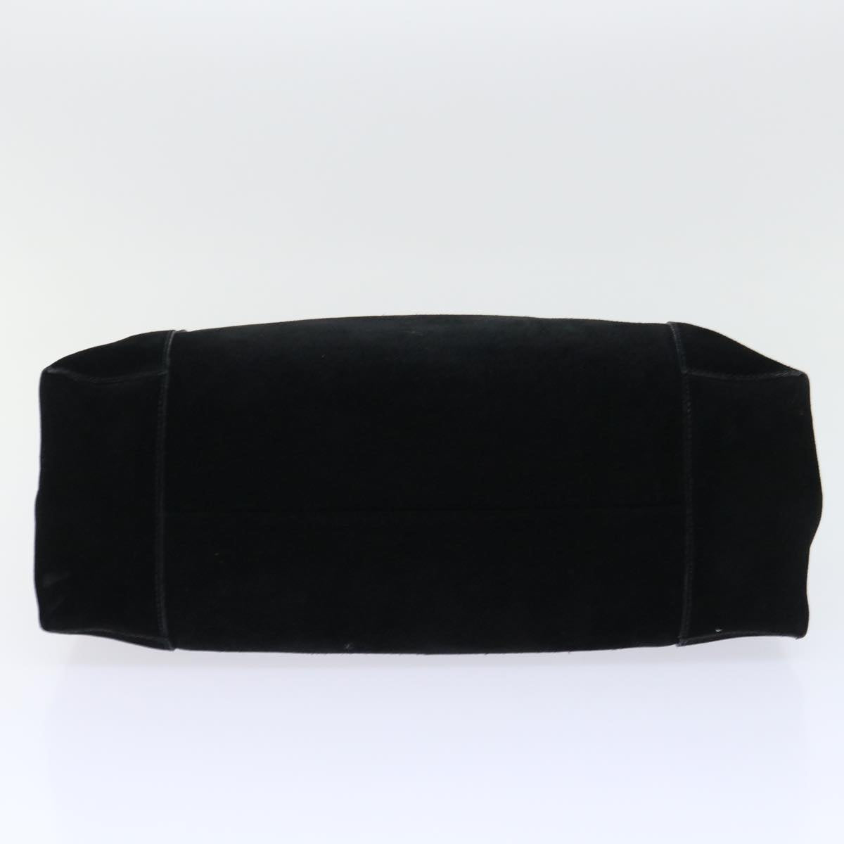 GUCCI Shoulder Bag Suede Black 101292 52429