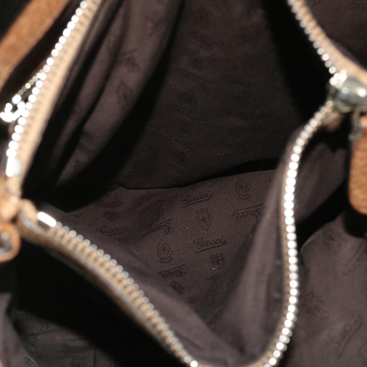 GUCCI Guccissima Tote Bag Leather Brown 232946 52431