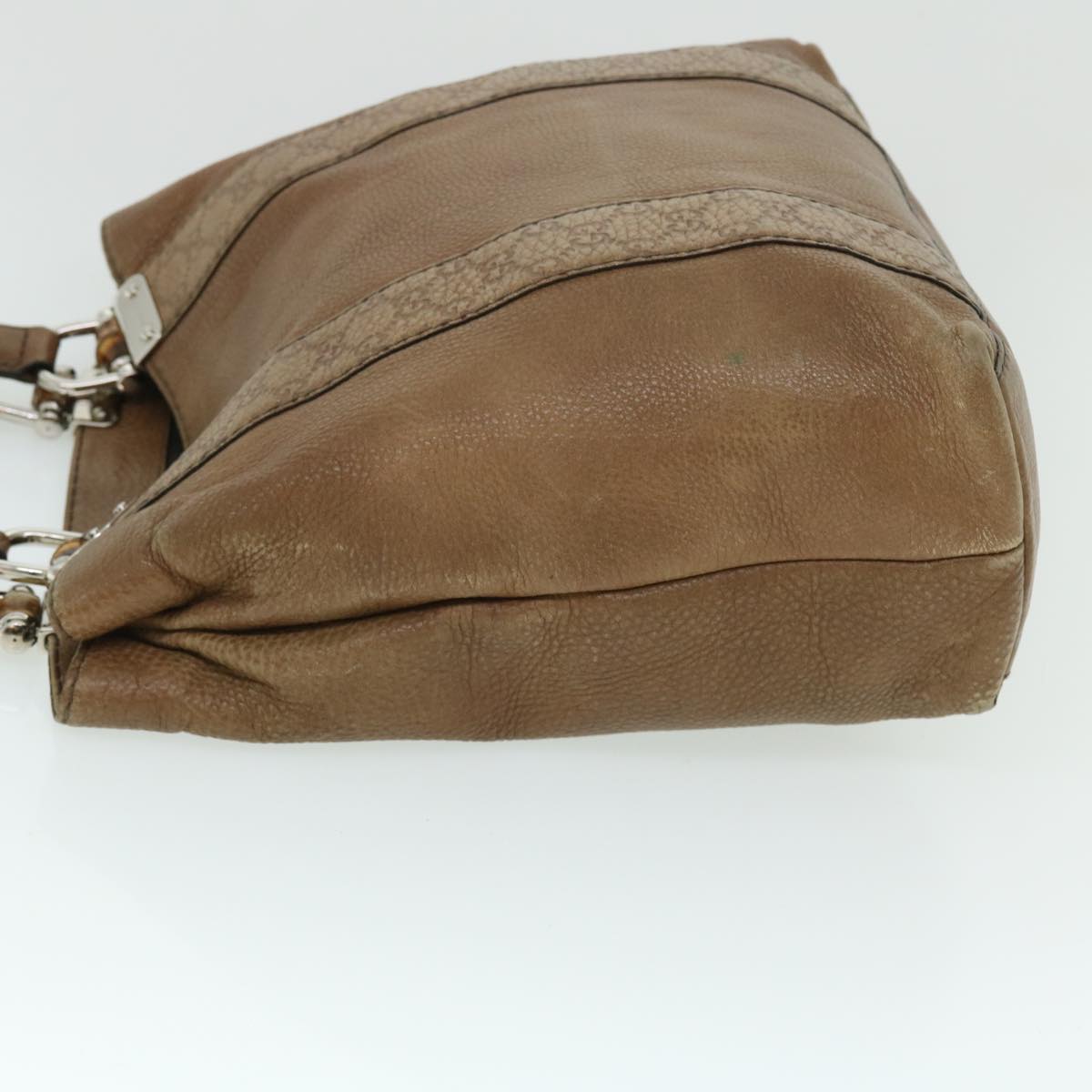 GUCCI Guccissima Tote Bag Leather Brown 232946 52431