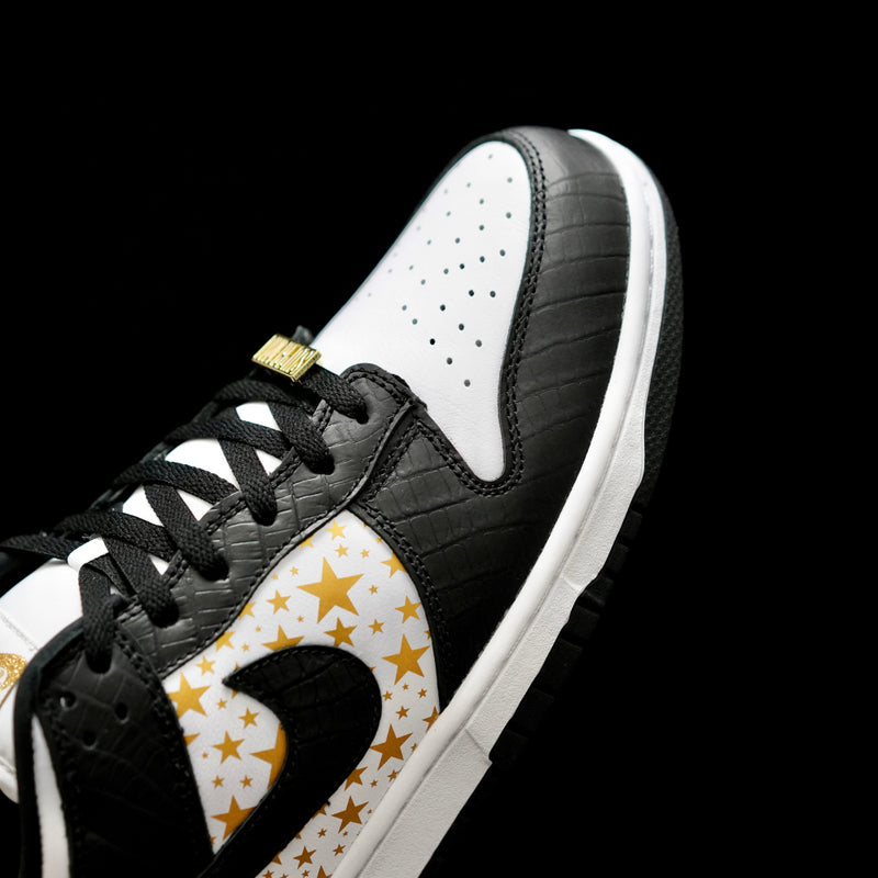 GLM - SUP x DUNK black and white gold