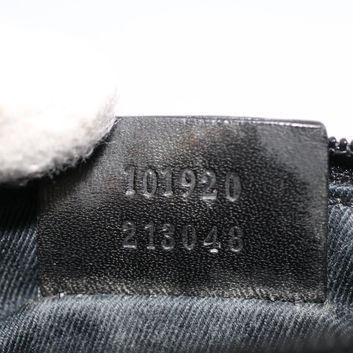 GUCCI GG Canvas Tote Bag Black 52748