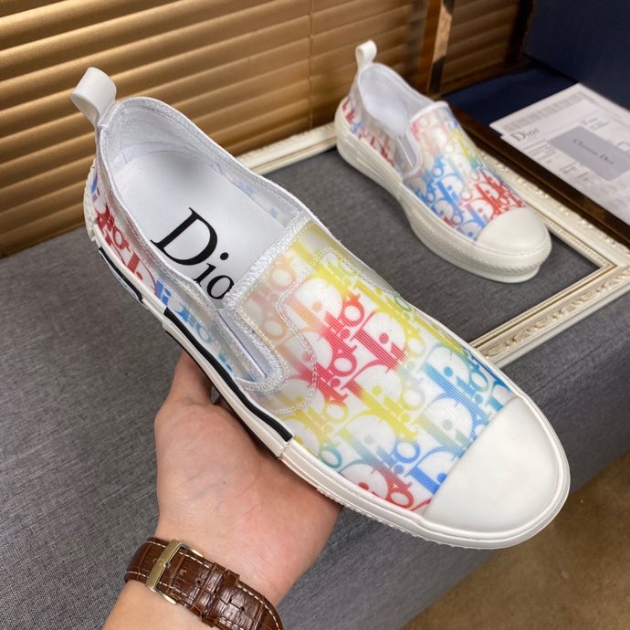 GLM - DIR B23 Slip MultiColor And White LOW-TOP SNEAKER
