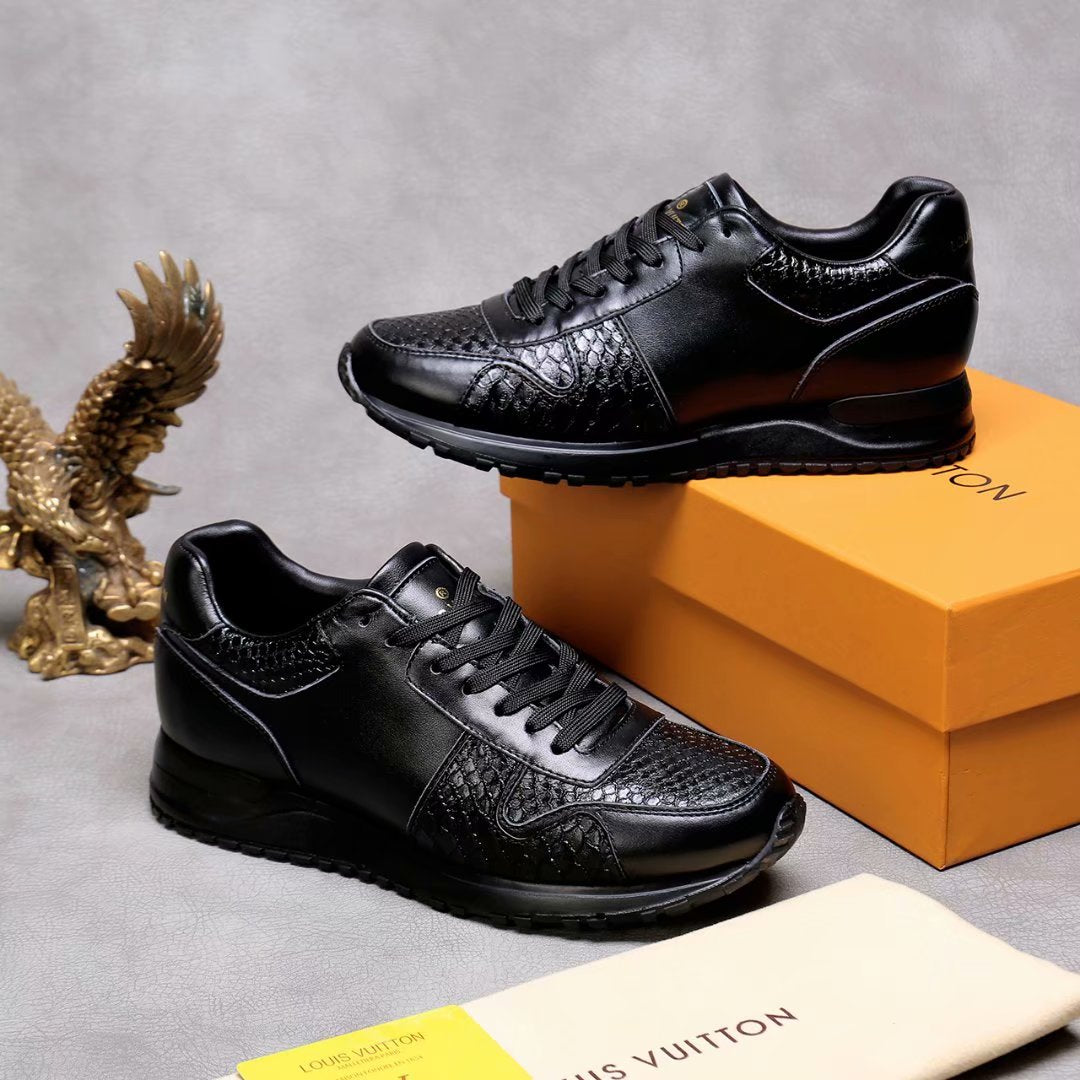 GLM - LUV Run Away Low Top Black Sneaker