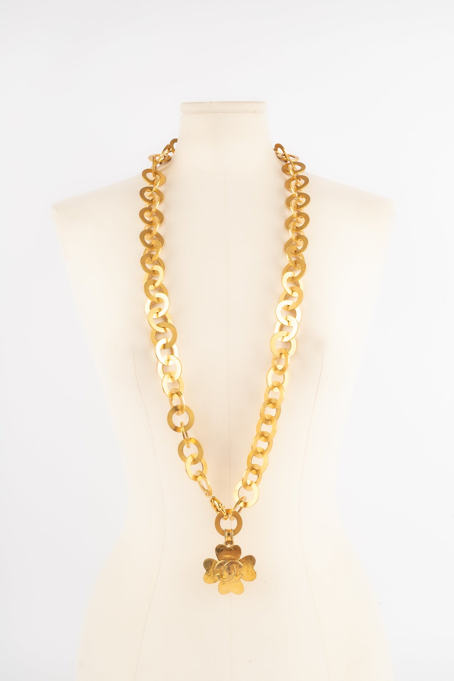 Ceinture trÃ¨fle Chanel 1995