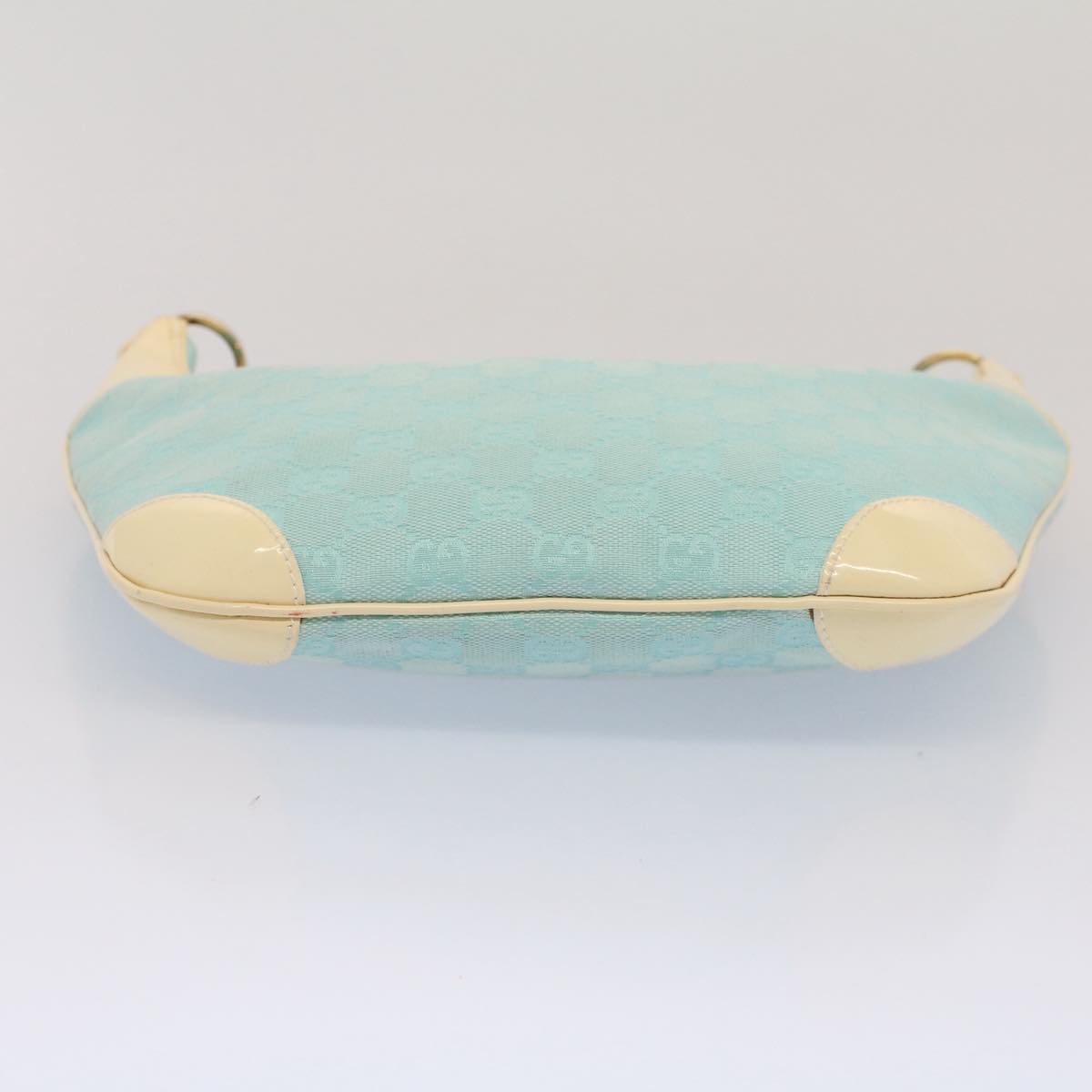 GUCCI GG Canvas Shoulder Bag Light Blue 001 4158 53005