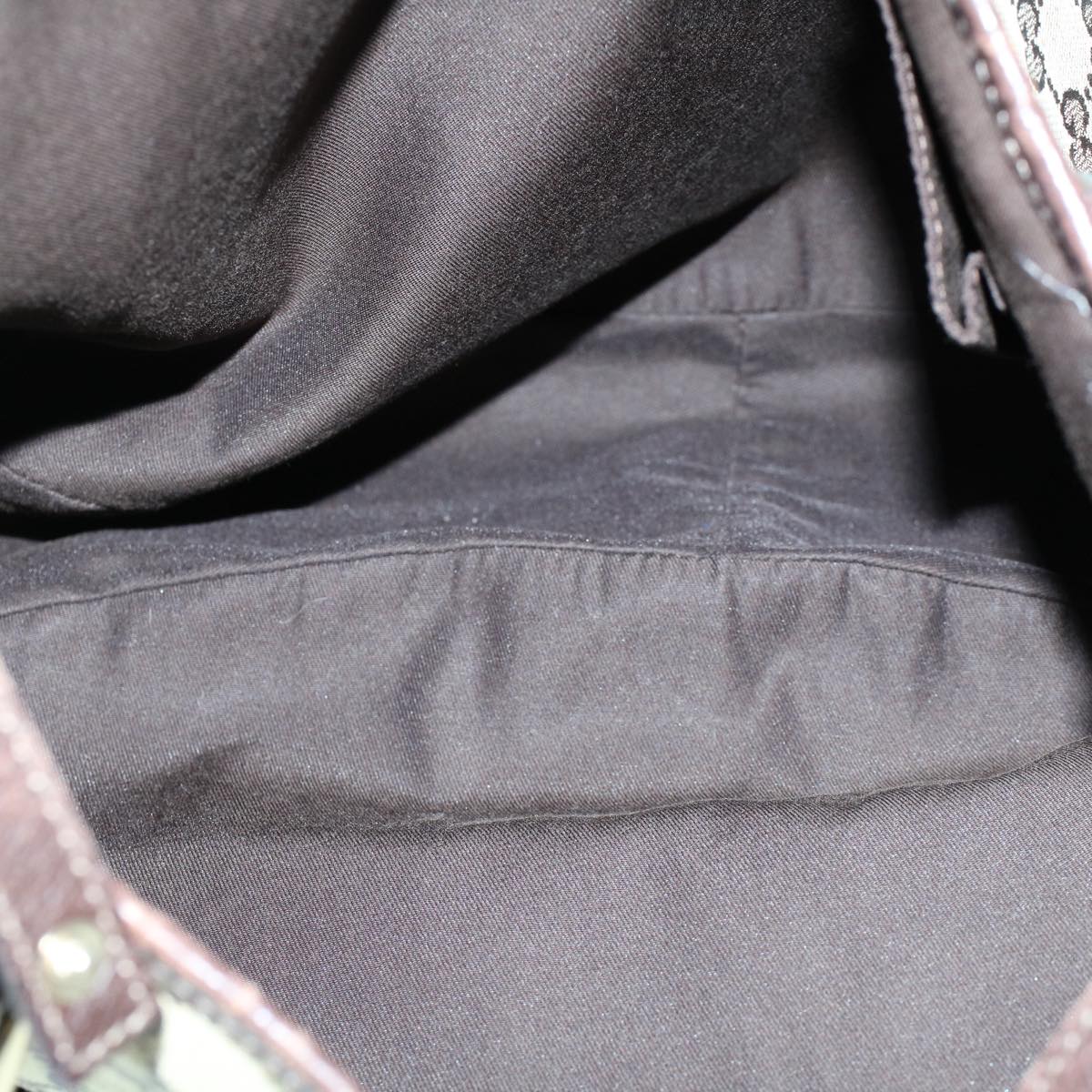 GUCCI GG Canvas Tote Bag Beige Brown 53263