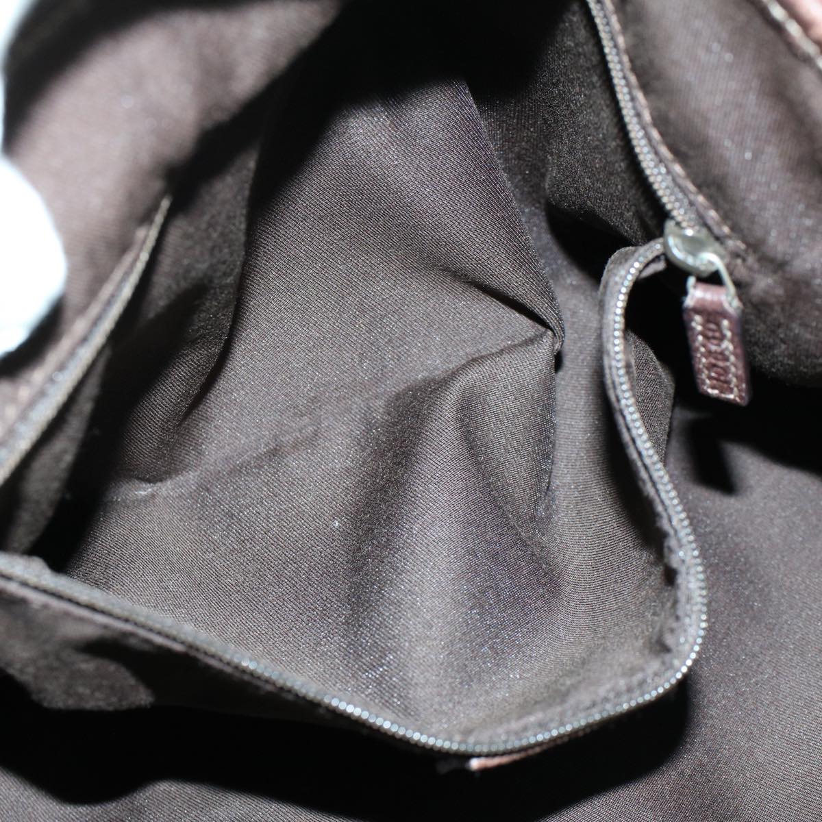 GUCCI GG Canvas Tote Bag Beige Brown 53263