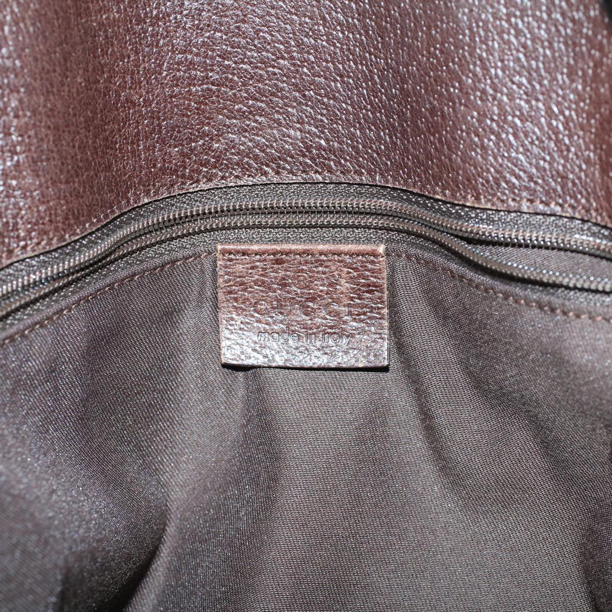 GUCCI GG Canvas Tote Bag Beige Brown 53265
