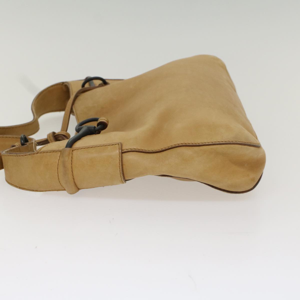 GUCCI Shoulder Bag Leather Brown 101975 53275