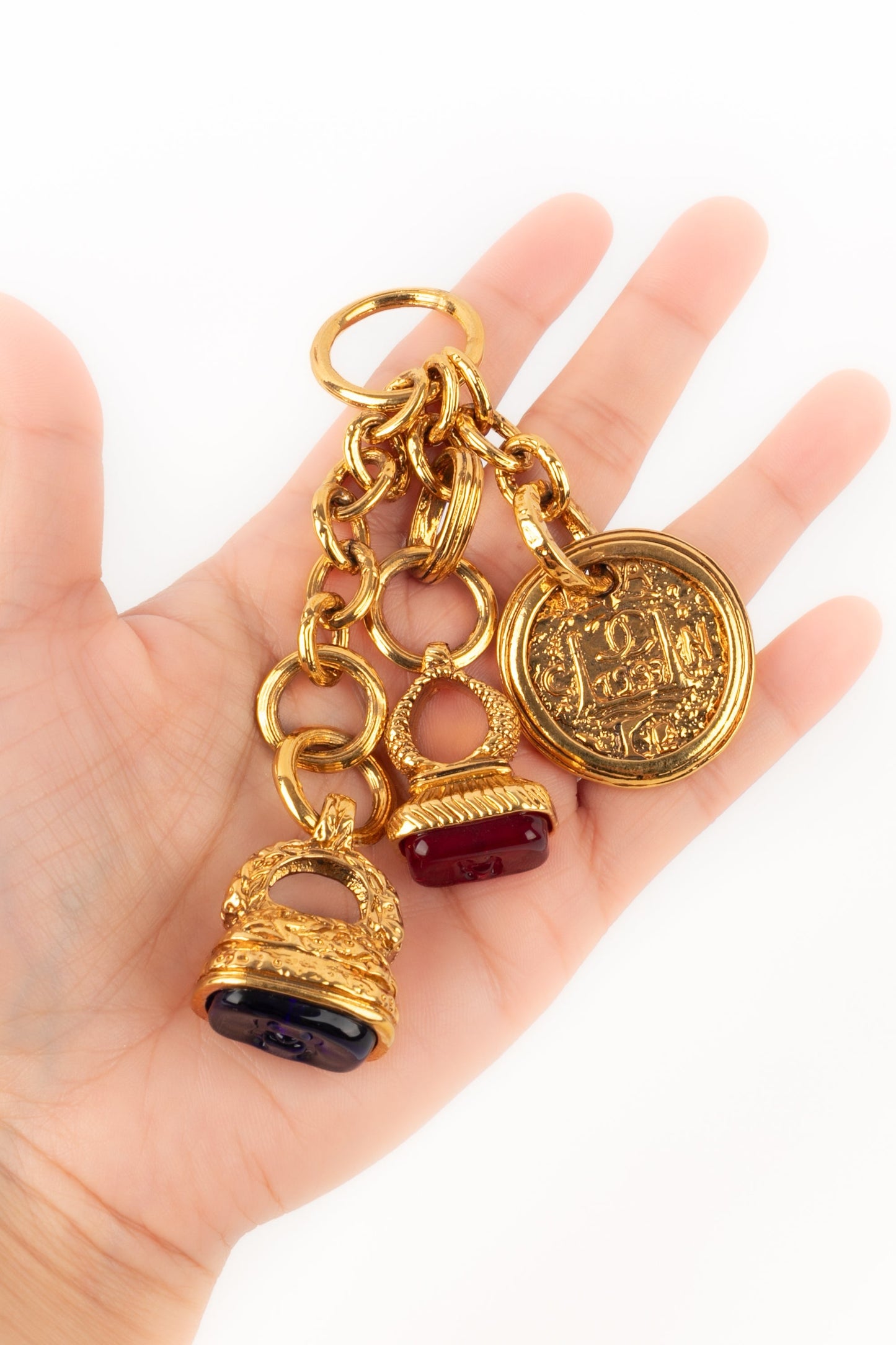 Porte clÃ© sceau Chanel