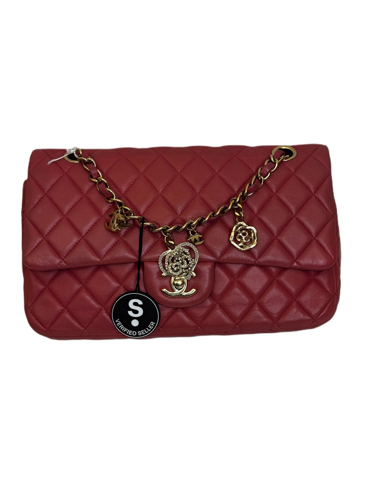 Chanel CF Medium Bag Pink_B9-51