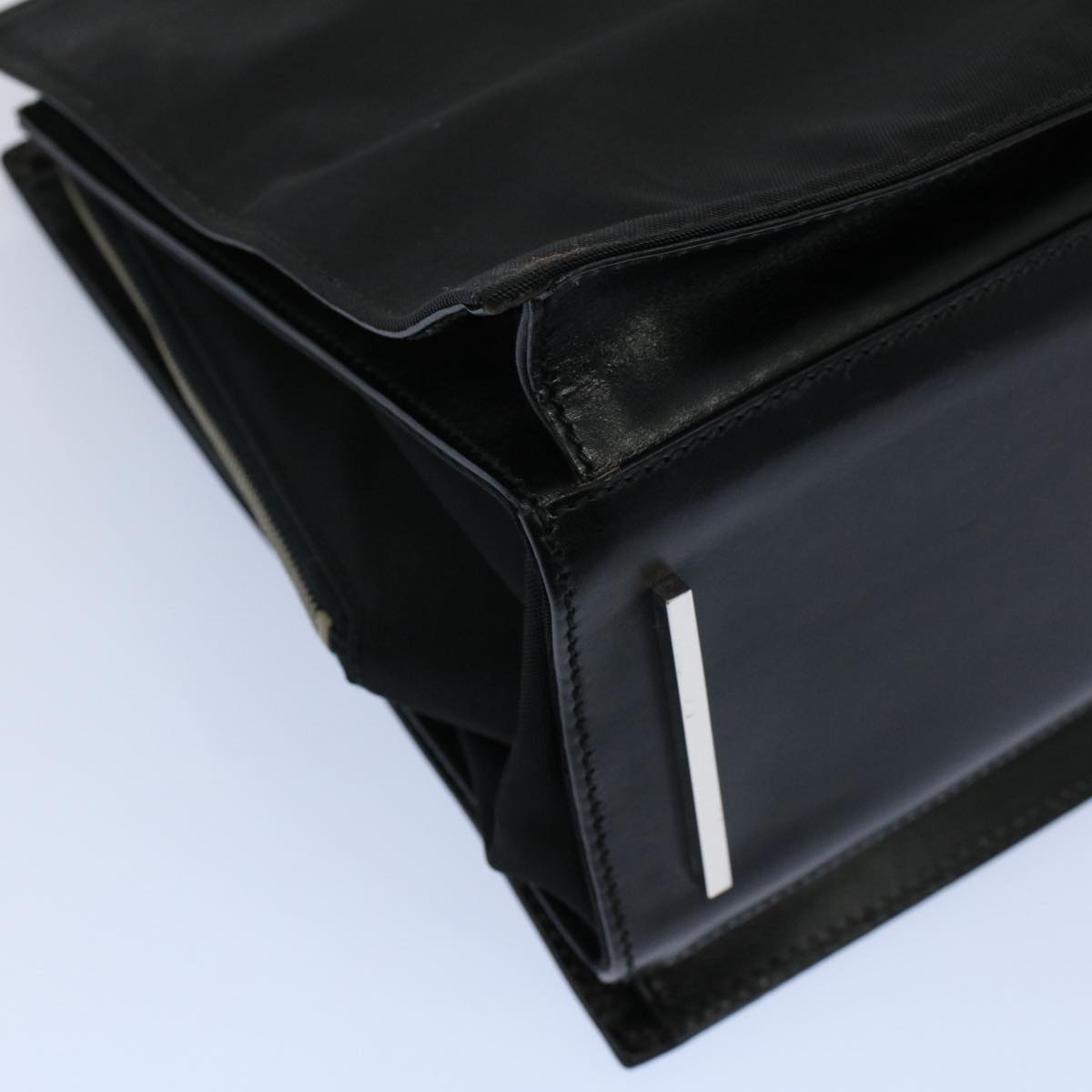 GUCCI Hand Bag Nylon Black 015 3710 002214 53843