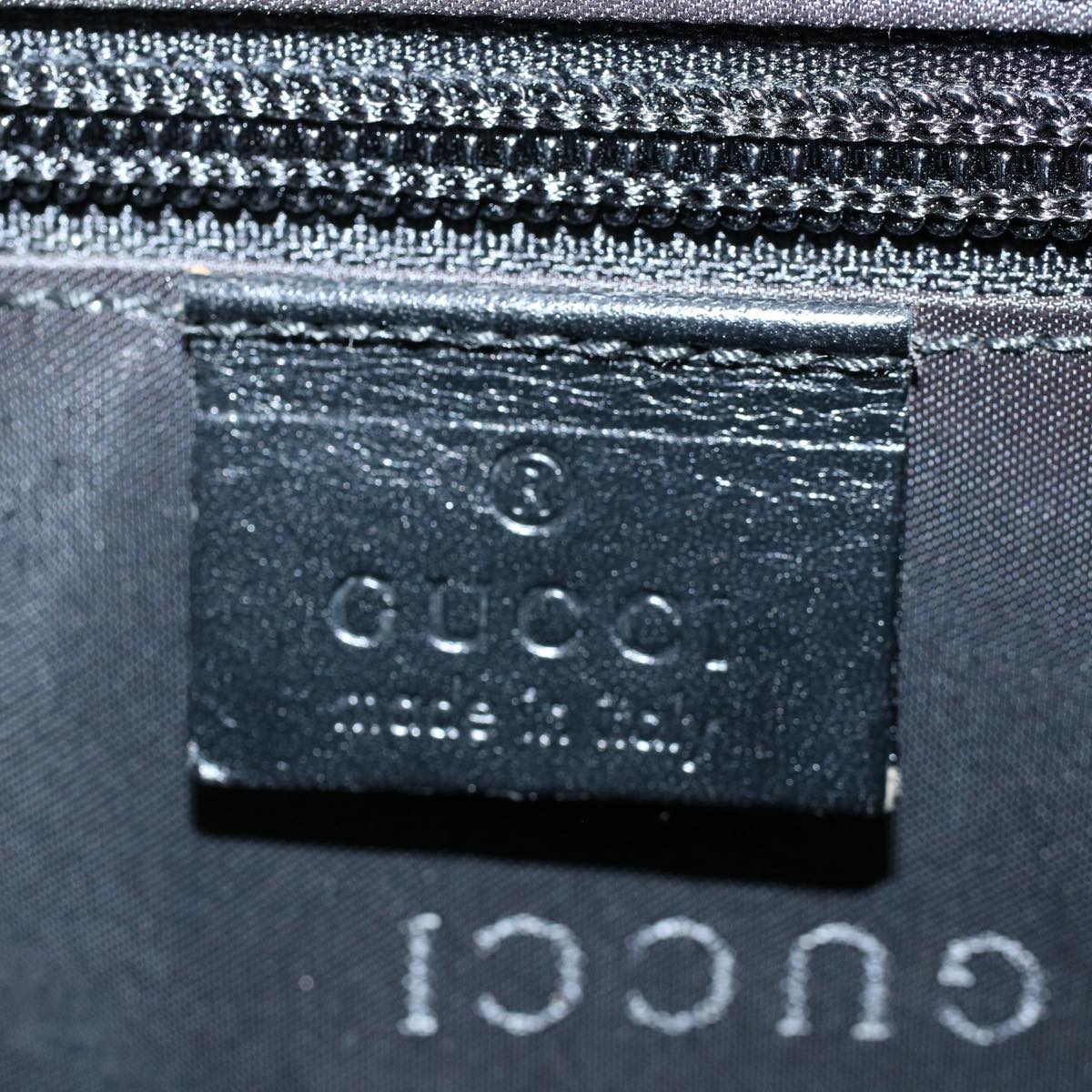 GUCCI Hand Bag Nylon Black 015 3710 002214 53843