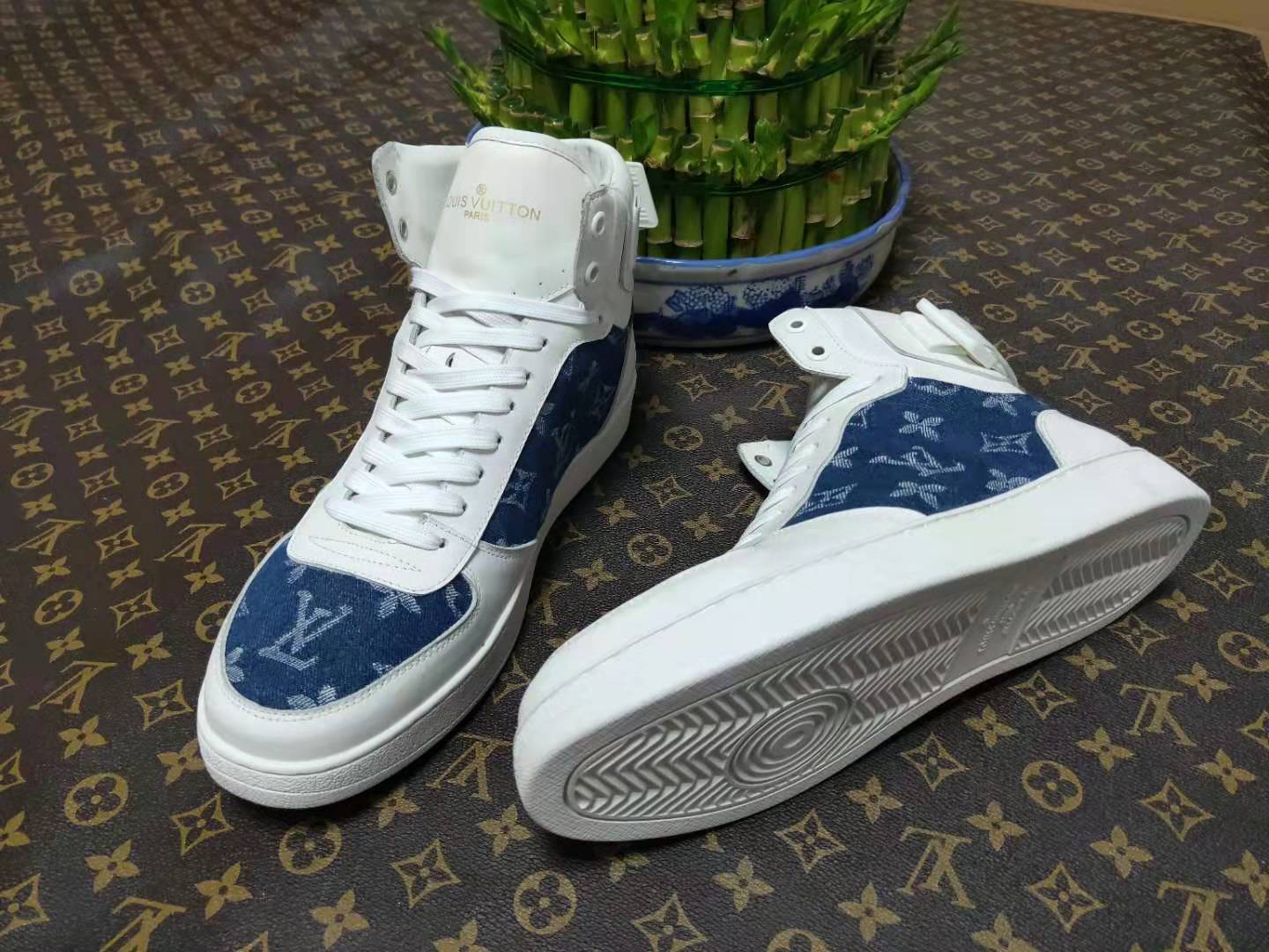 GLM - Luv Rivoli White Blue Sneaker