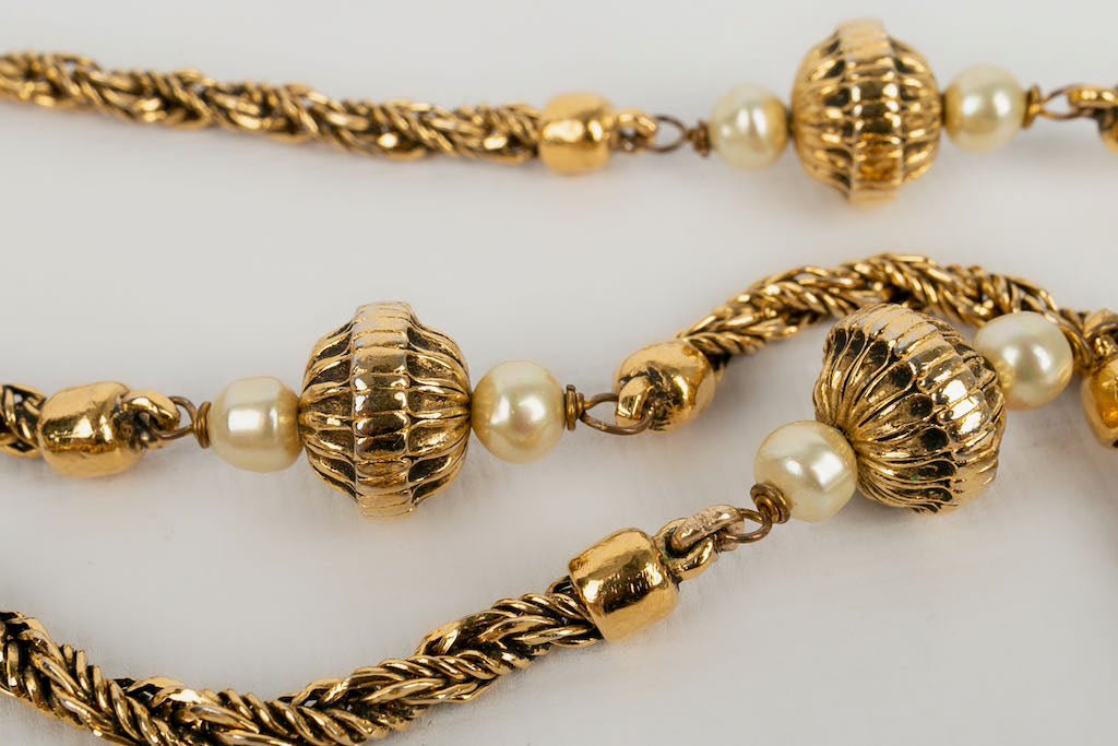 Collier dorÃƒÆ’Ã‚Â© Chanel 1984