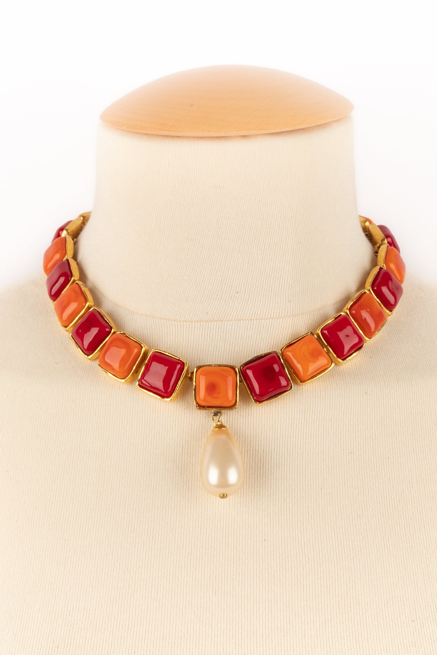 Collier articulÃ© Chanel 1993