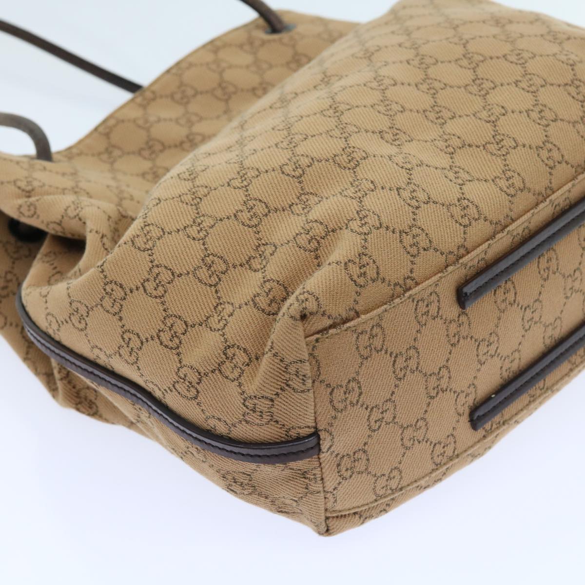 GUCCI GG Canvas Shoulder Bag Brown 101341 54133