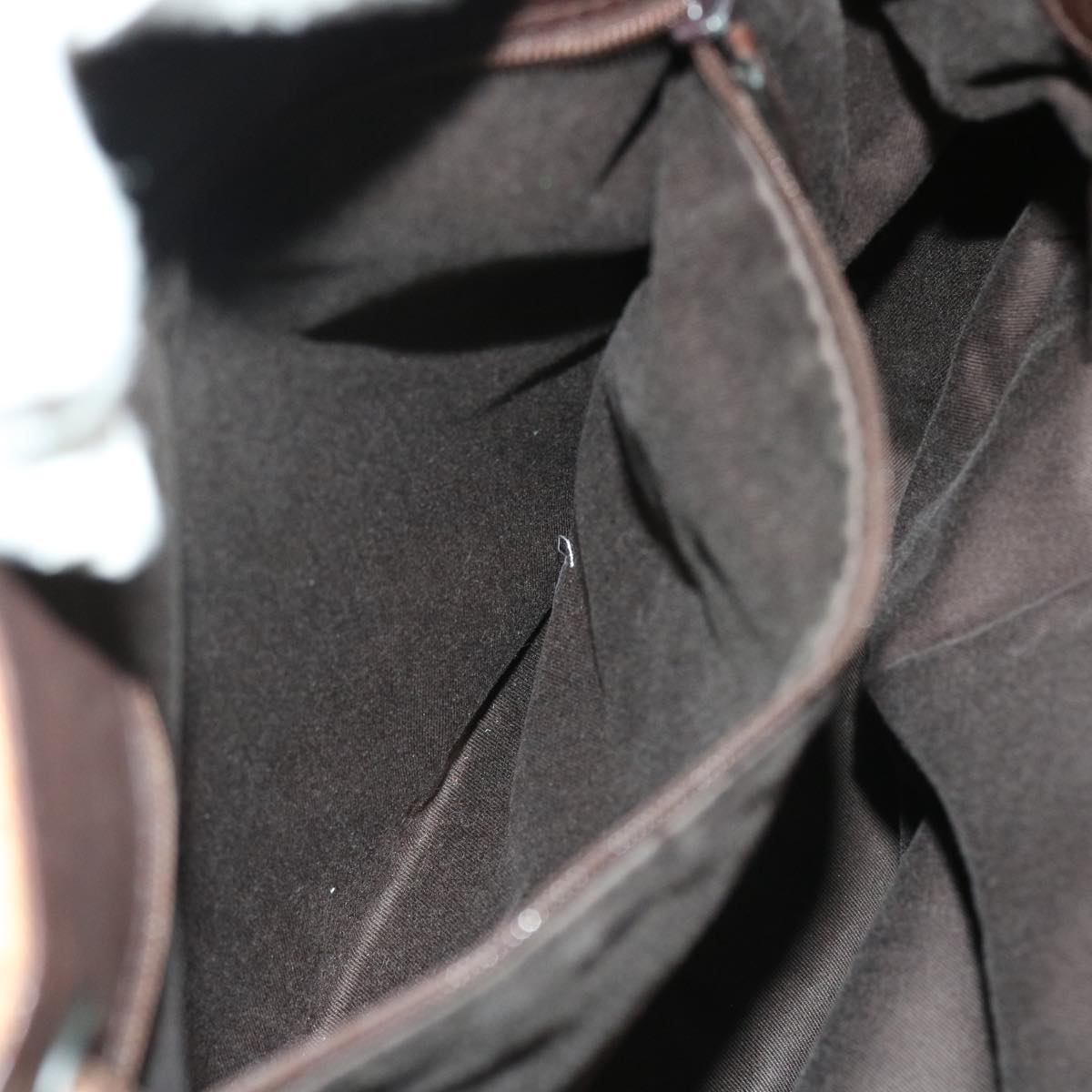 GUCCI GG Canvas Shoulder Bag Brown 101341 54133