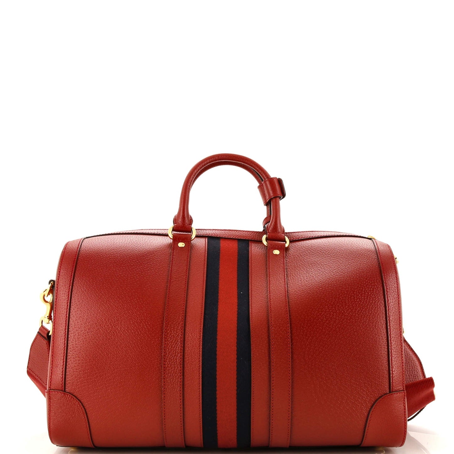 Savoy Web Convertible Duffle Bag Leather Medium