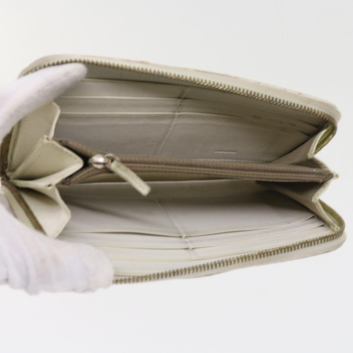 FENDI Zucchino Canvas Long Wallet Multicolor 54465