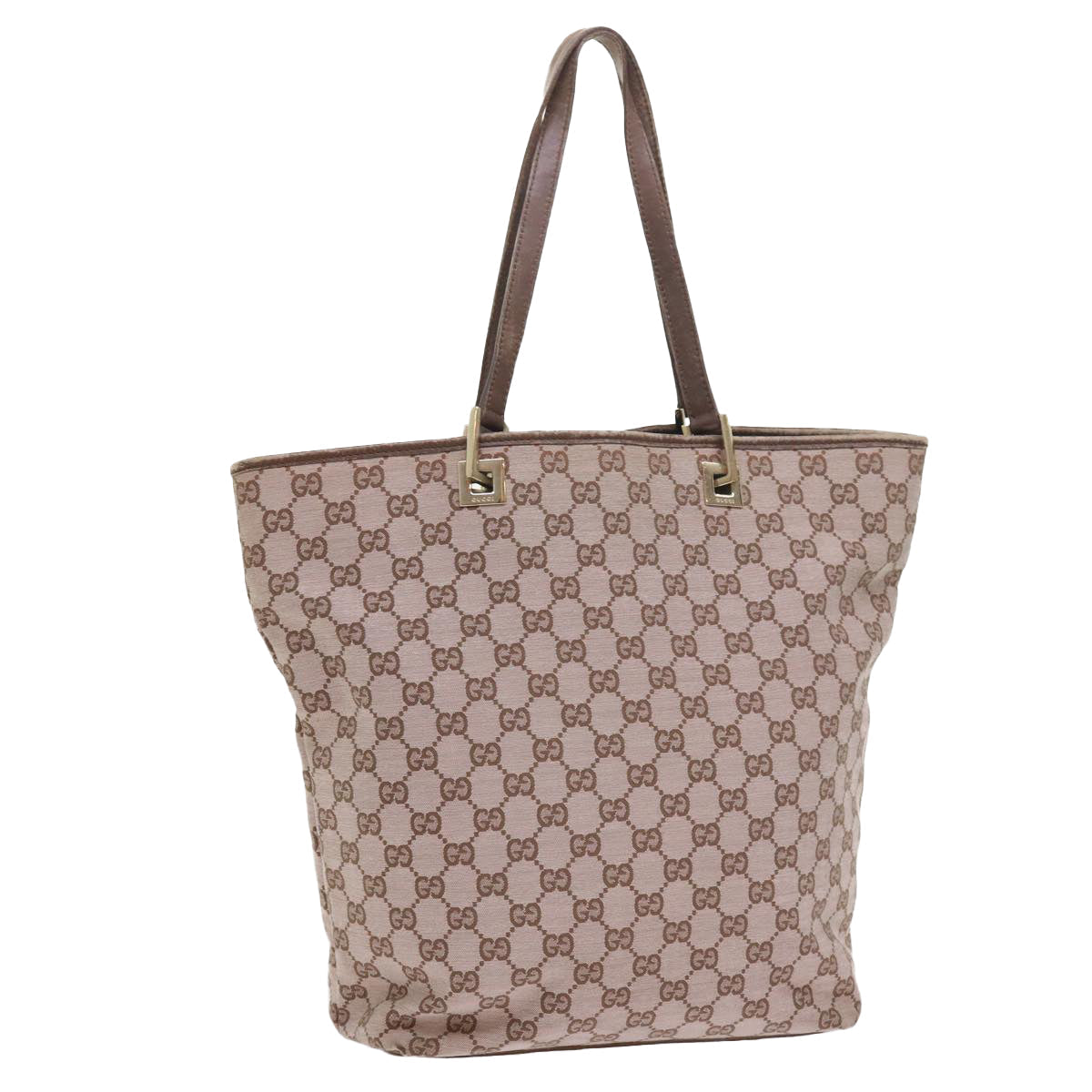 GUCCI GG Canvas Tote Bag Pink 002 1098 1705 54698