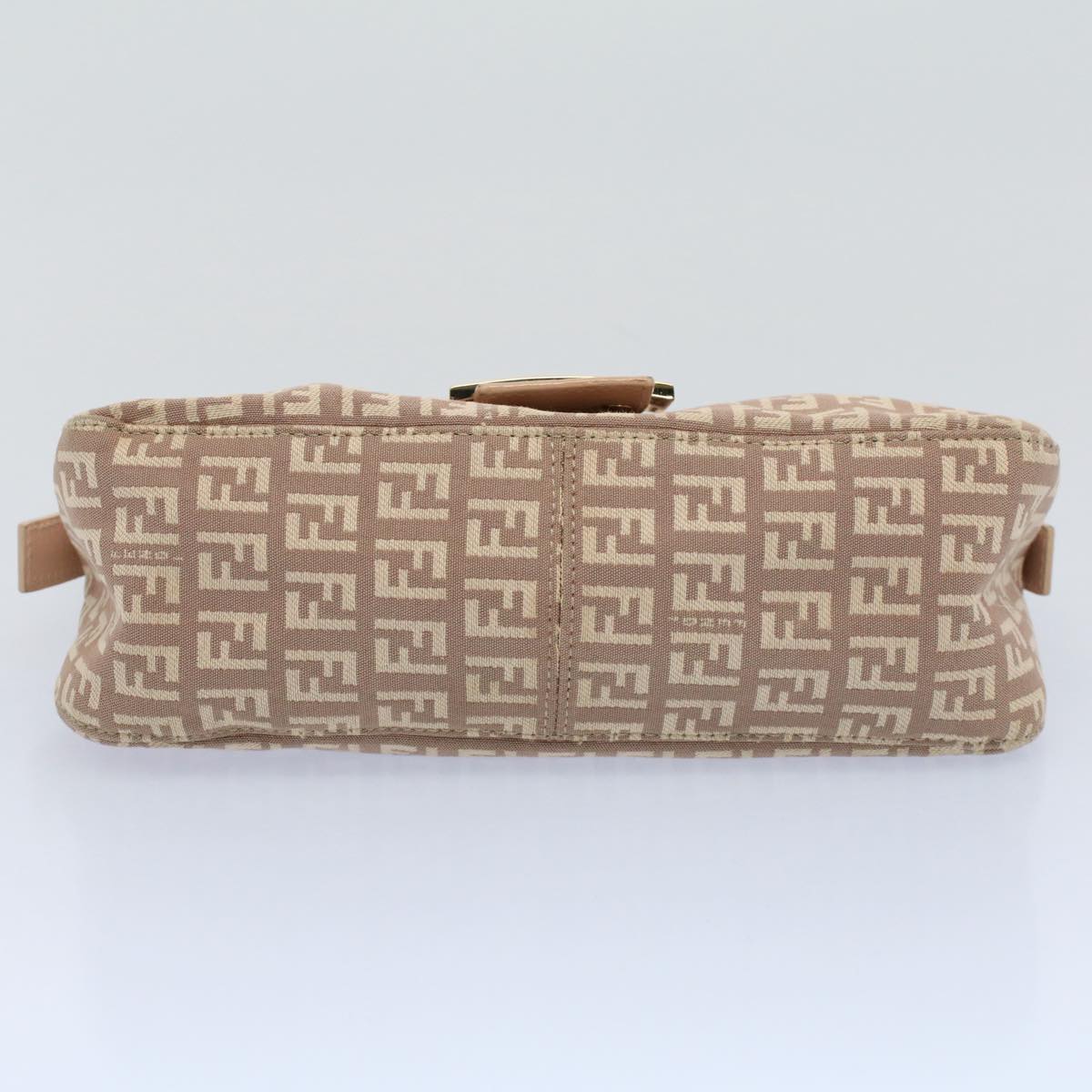 FENDI Zucchino Canvas Mamma bucket Hand Bag Beige 54705