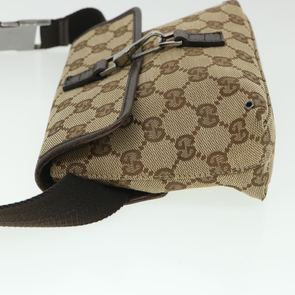 GUCCI GG Canvas Waist bag Beige 92543 54743