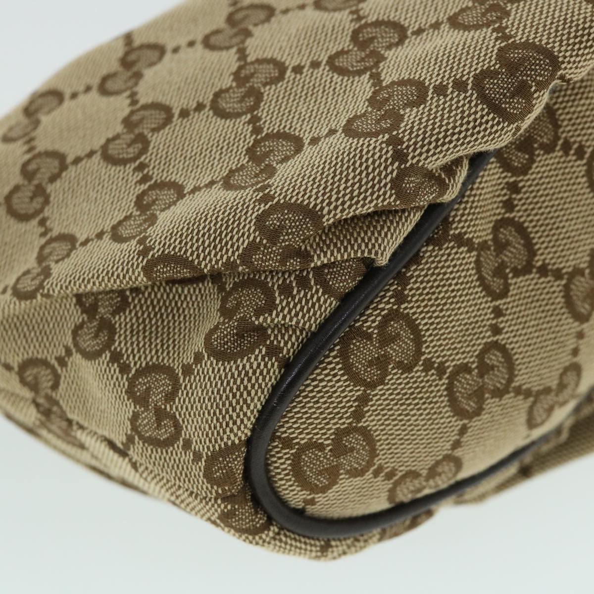 GUCCI GG Canvas Web Sherry Line Pouch Beige Red Green 224093 54781