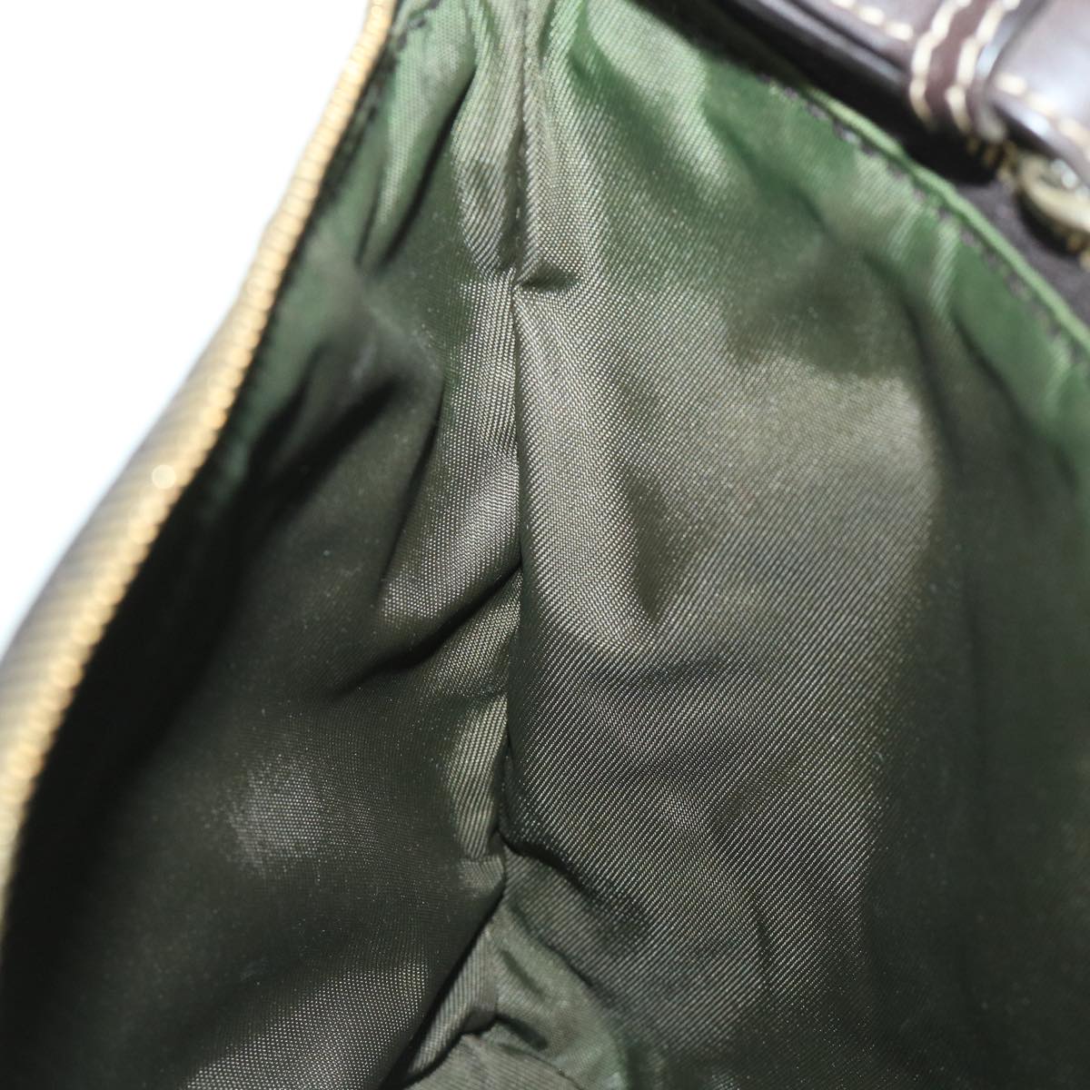 GUCCI GG Canvas Web Sherry Line Pouch Beige Red Green 224093 54781