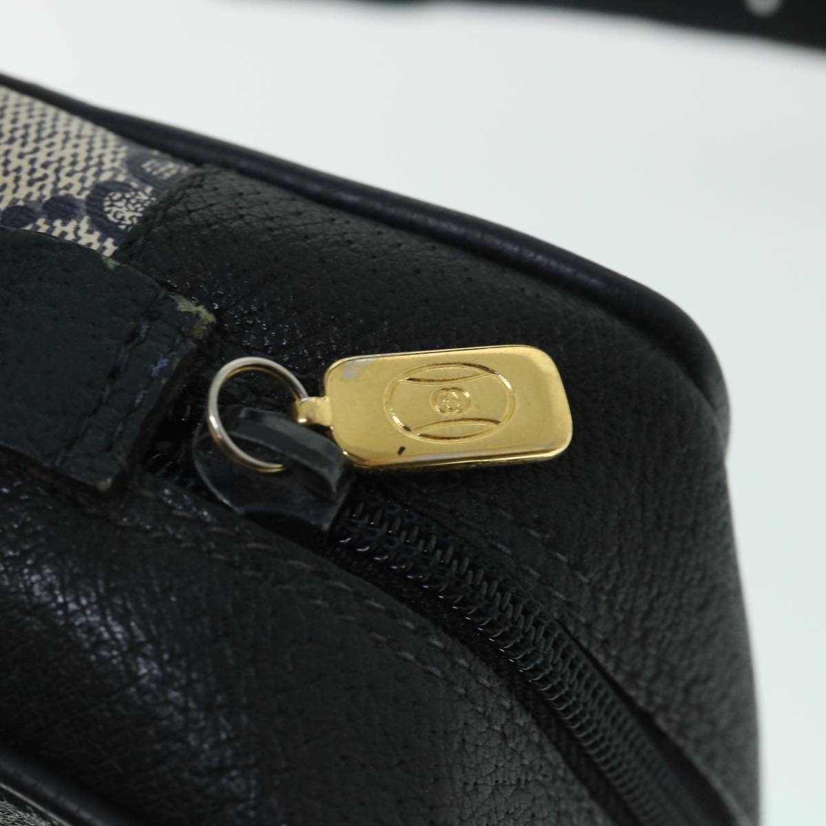 GUCCI GG Canvas Sherry Line Shoulder Bag Gray Red Navy 119.02.087 54792