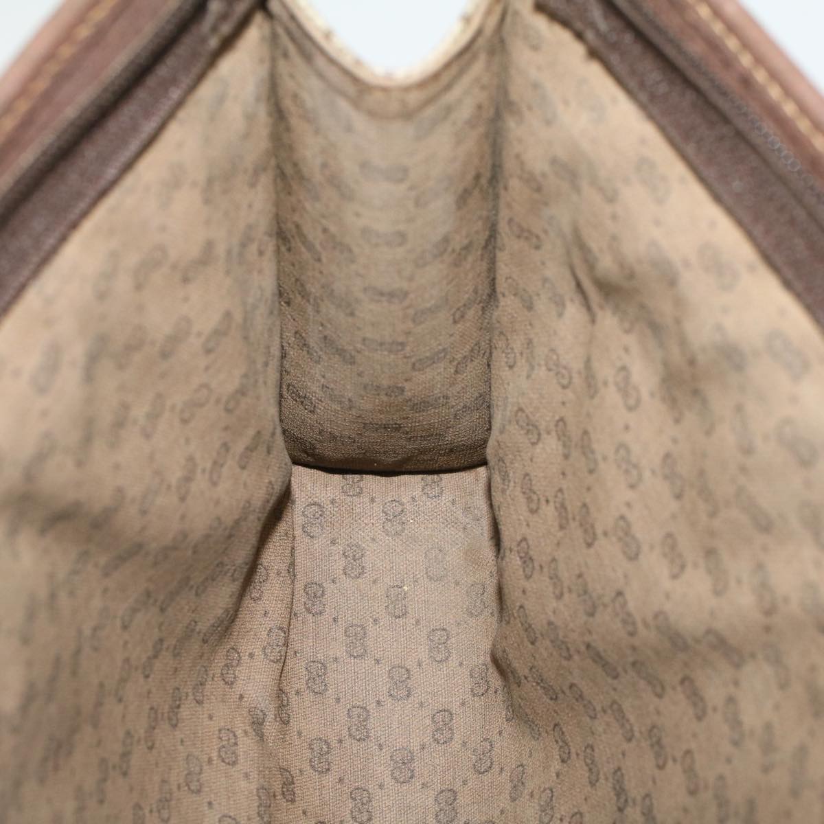 GUCCI GG Canvas Clutch Bag PVC Leather Beige 014 115 54802
