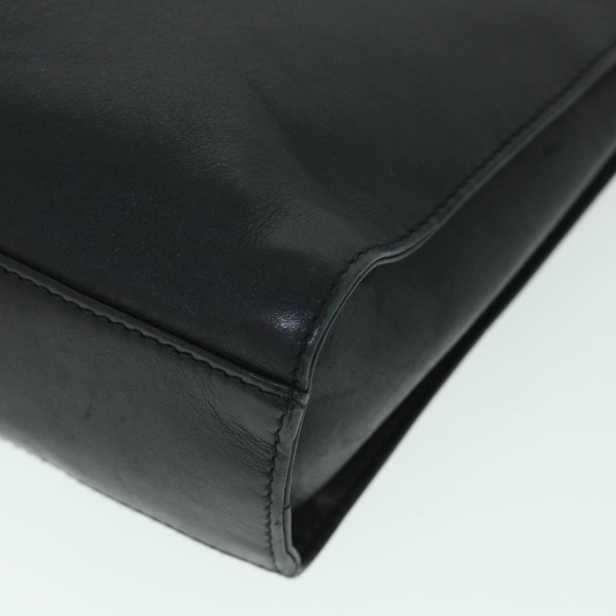 GUCCI Jackie Shoulder Bag Leather Black 54805