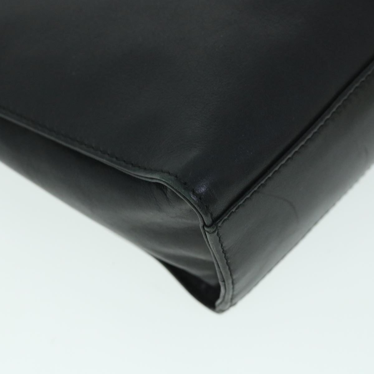 GUCCI Jackie Shoulder Bag Leather Black 54805