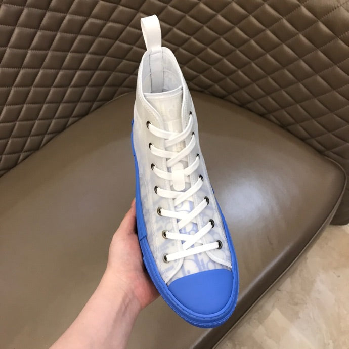 GLM - DIR B23 Oblique Gradient Blue  HIGH-TOP SNEAKER