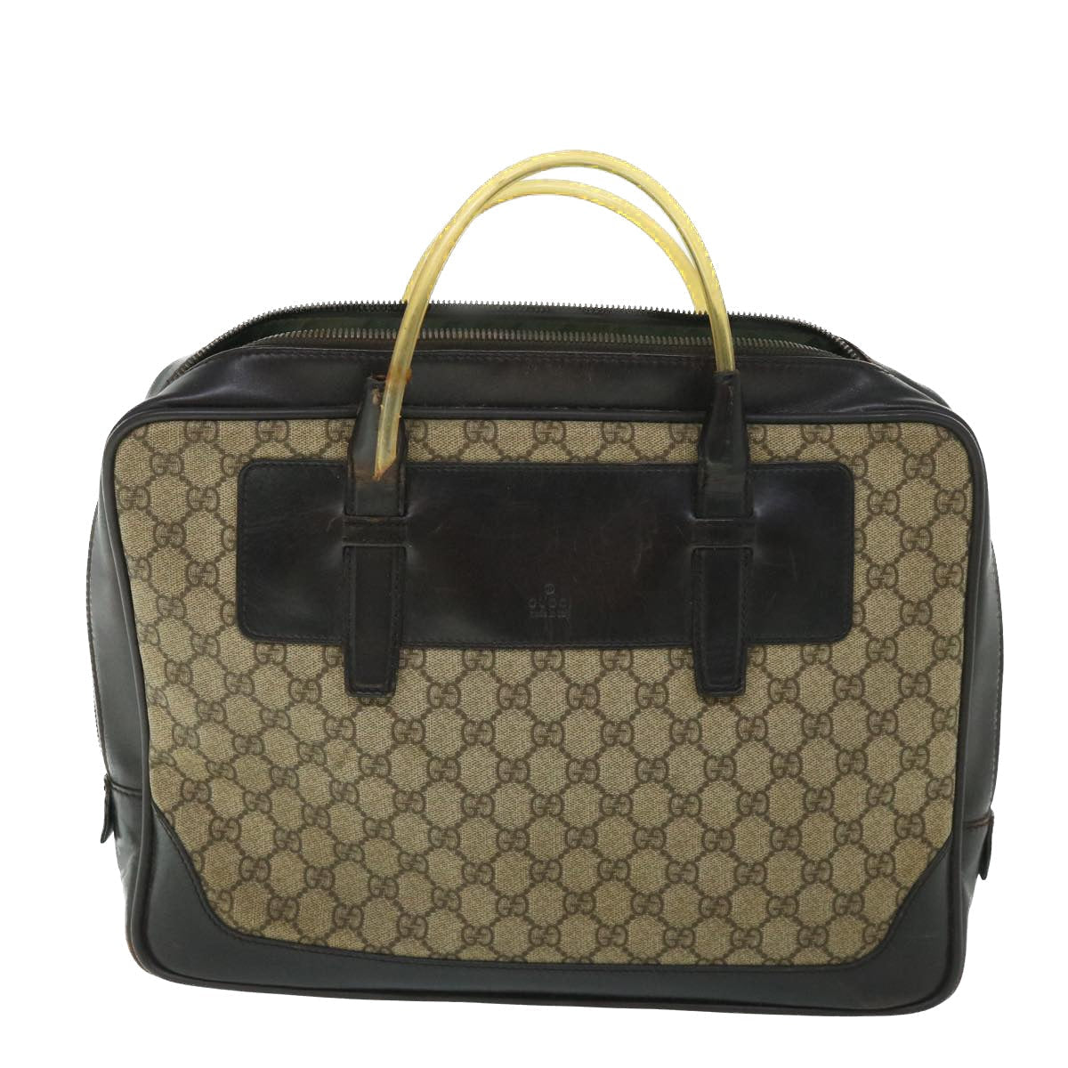 GUCCI GG Canvas Hand Bag Beige 101666 54971