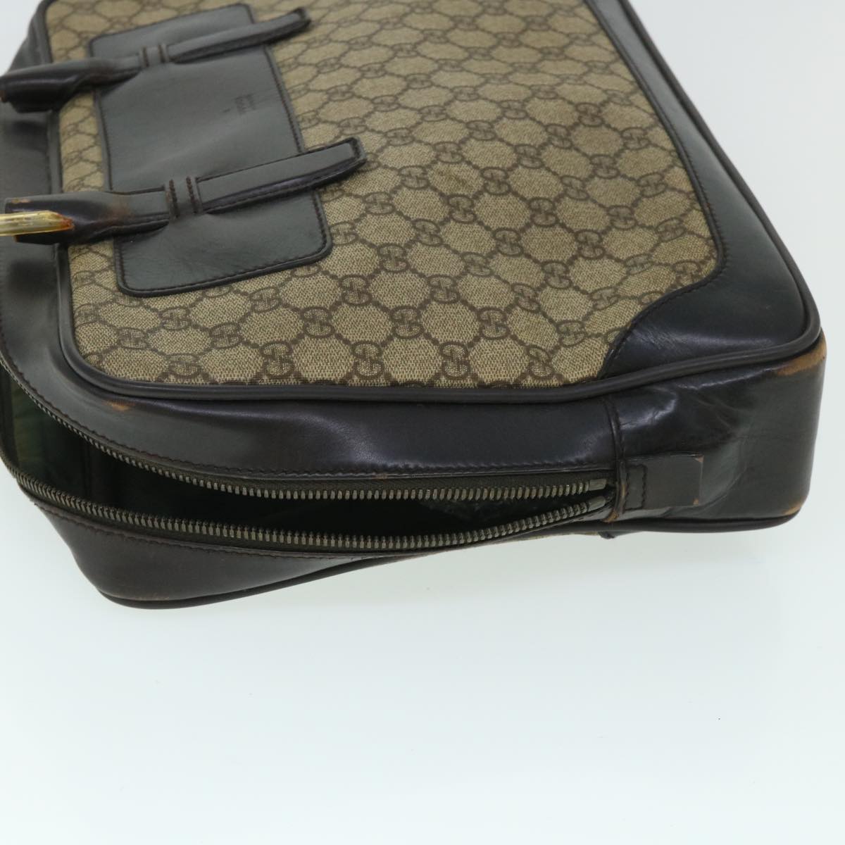 GUCCI GG Canvas Hand Bag Beige 101666 54971