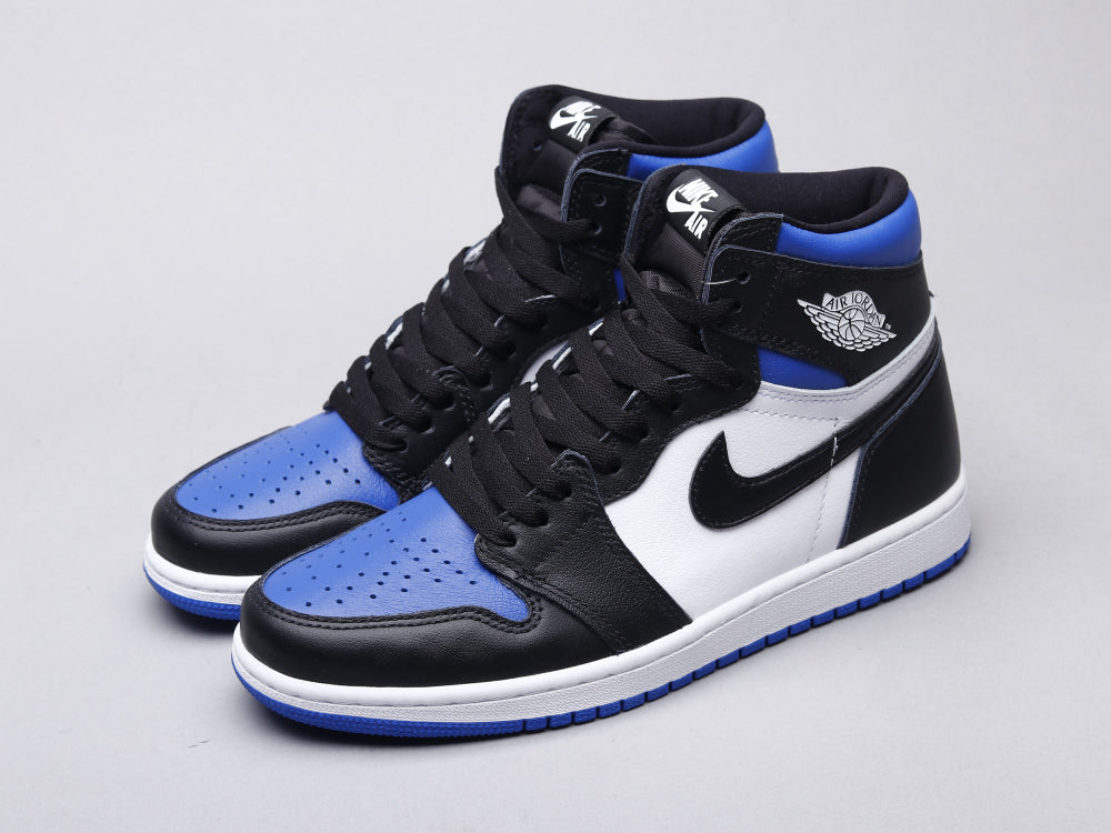 GLM - AJ1 black and blue toe