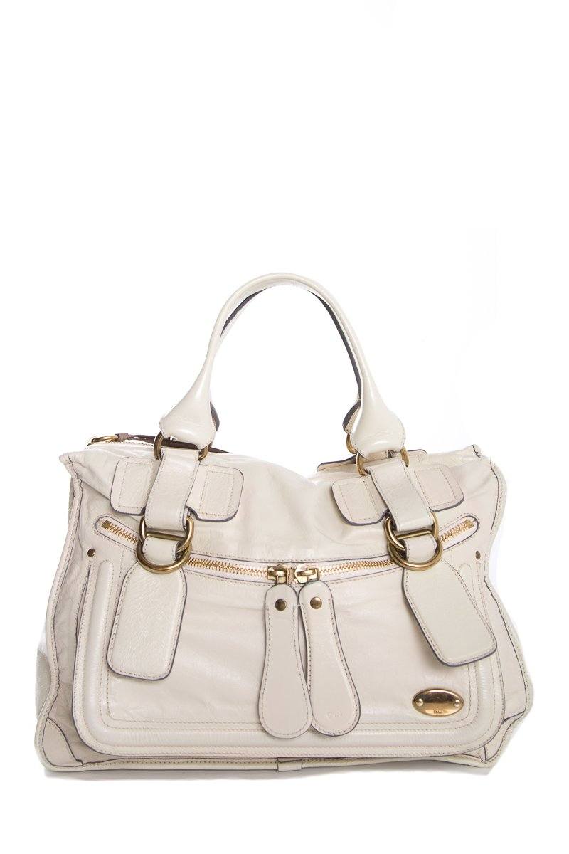 ChloÃƒÆ’Ã‚Â© Ivory Handle Bag