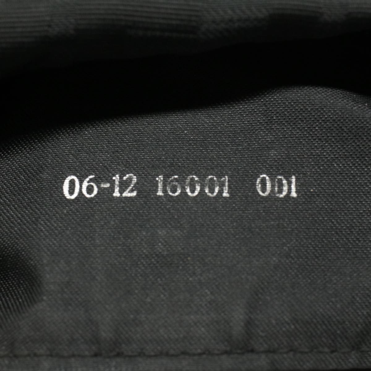 FENDI Zucca Canvas Tote Bag Black 55033