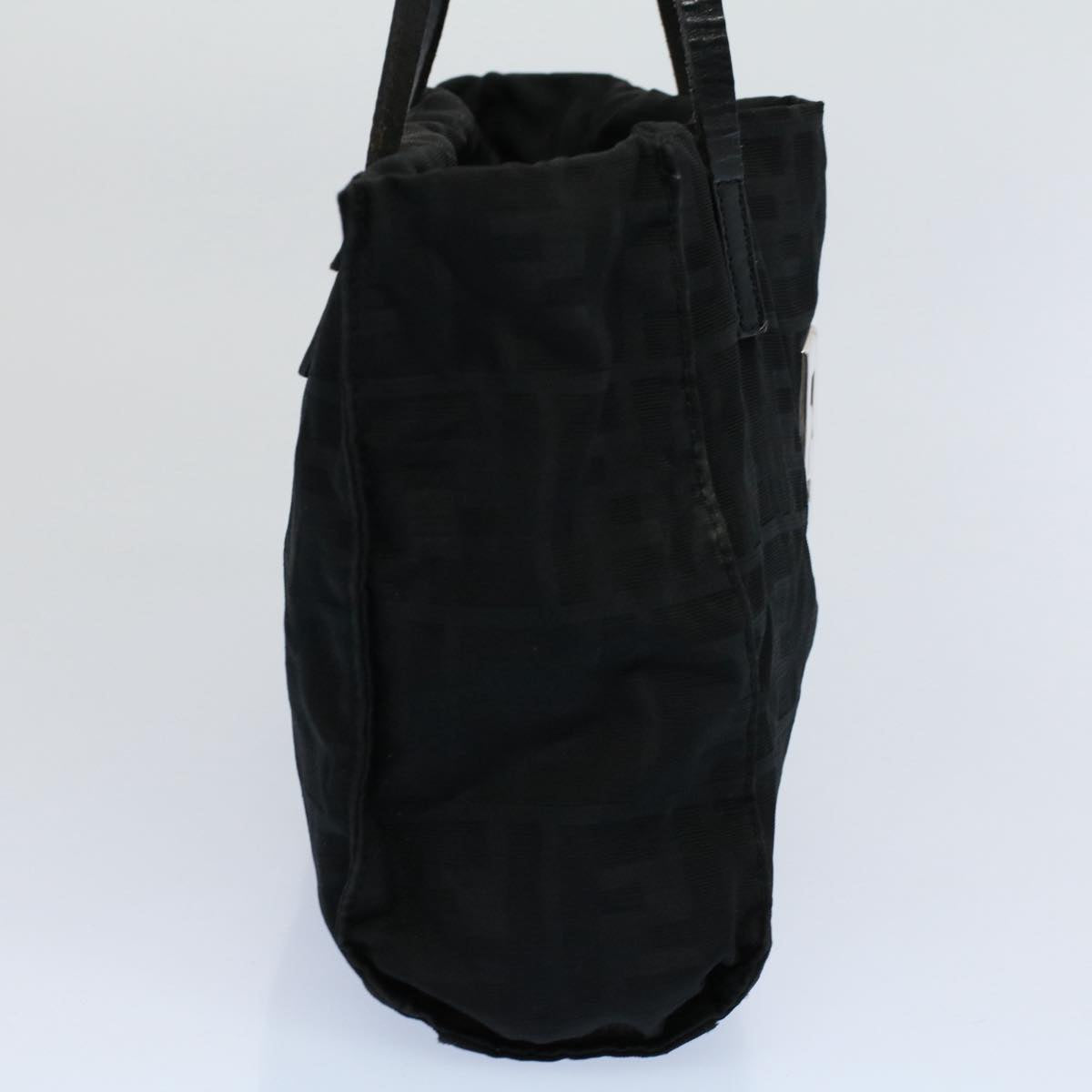 FENDI Zucca Canvas Tote Bag Black 55033