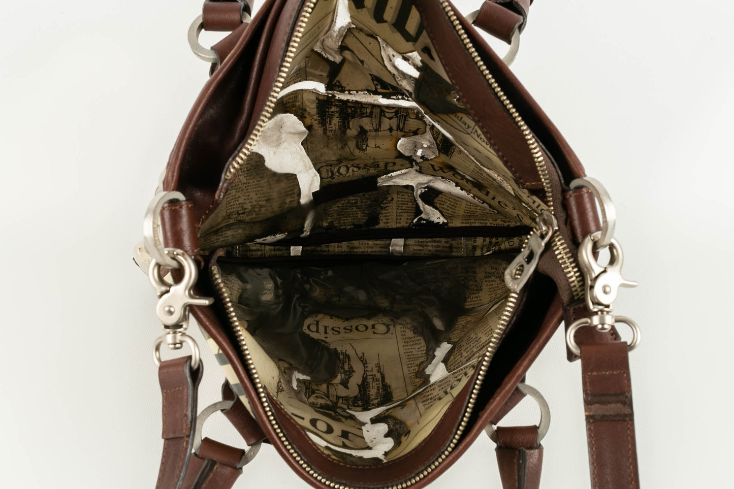 Sac "journal" Galliano