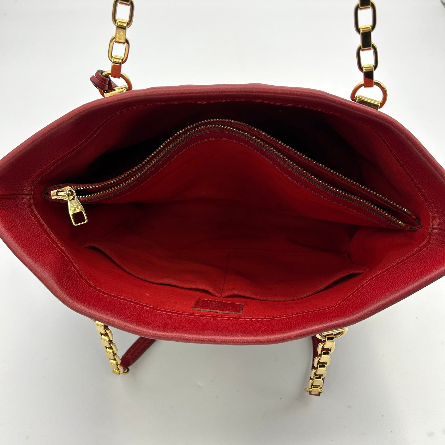 LOUIS VUITTON Monogram Pallas Shopper Cherry LA23075