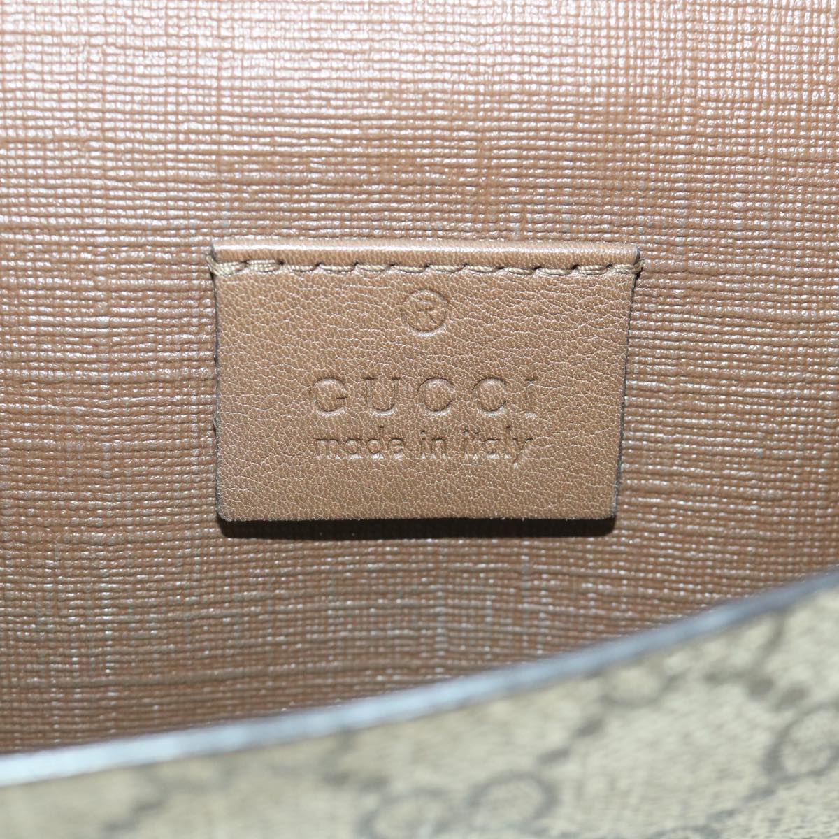 GUCCI GG Canvas Long Wallet PVC Leather Beige 309754 55618