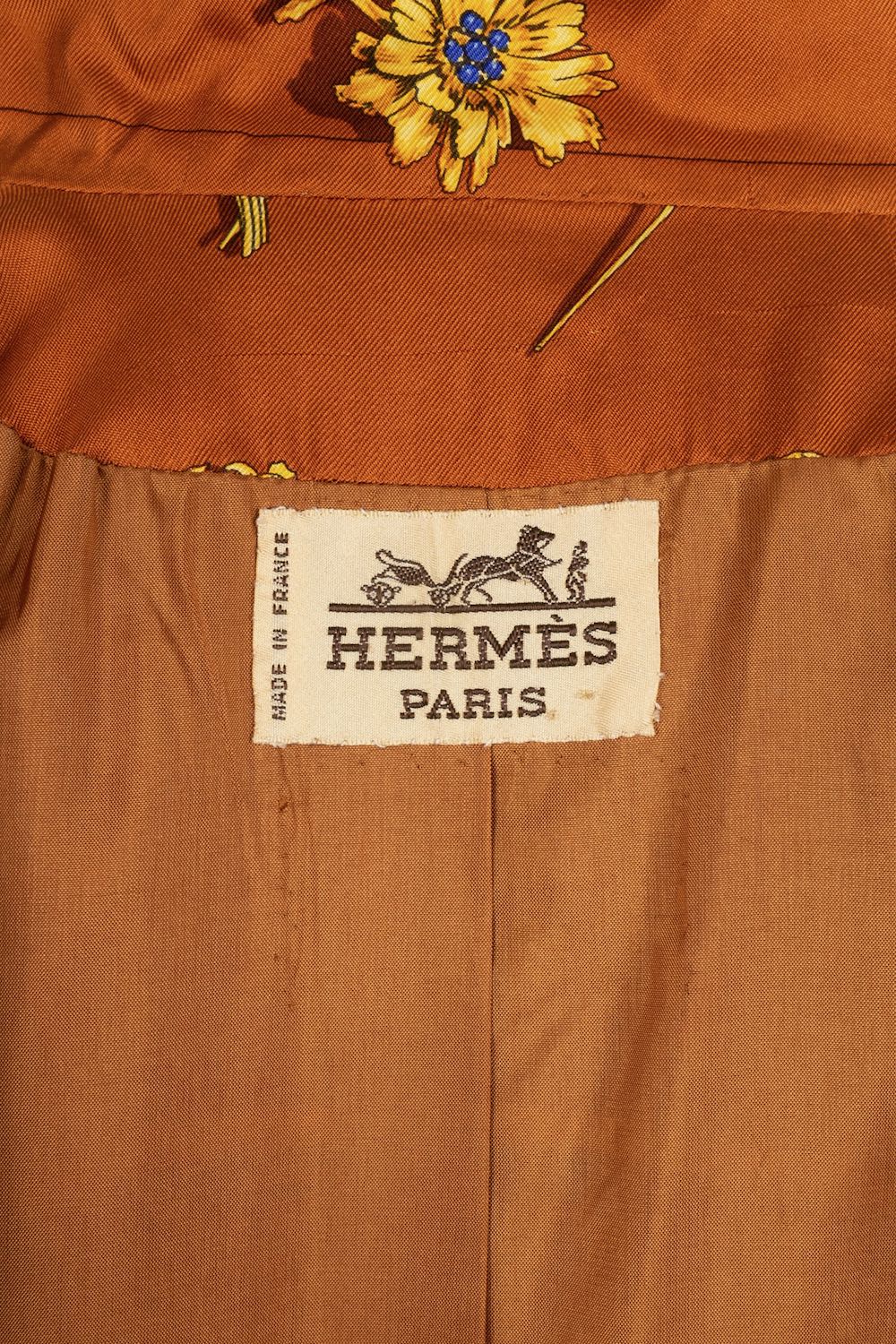 Veste en soie HermÃƒÆ’Ã‚Â¨s