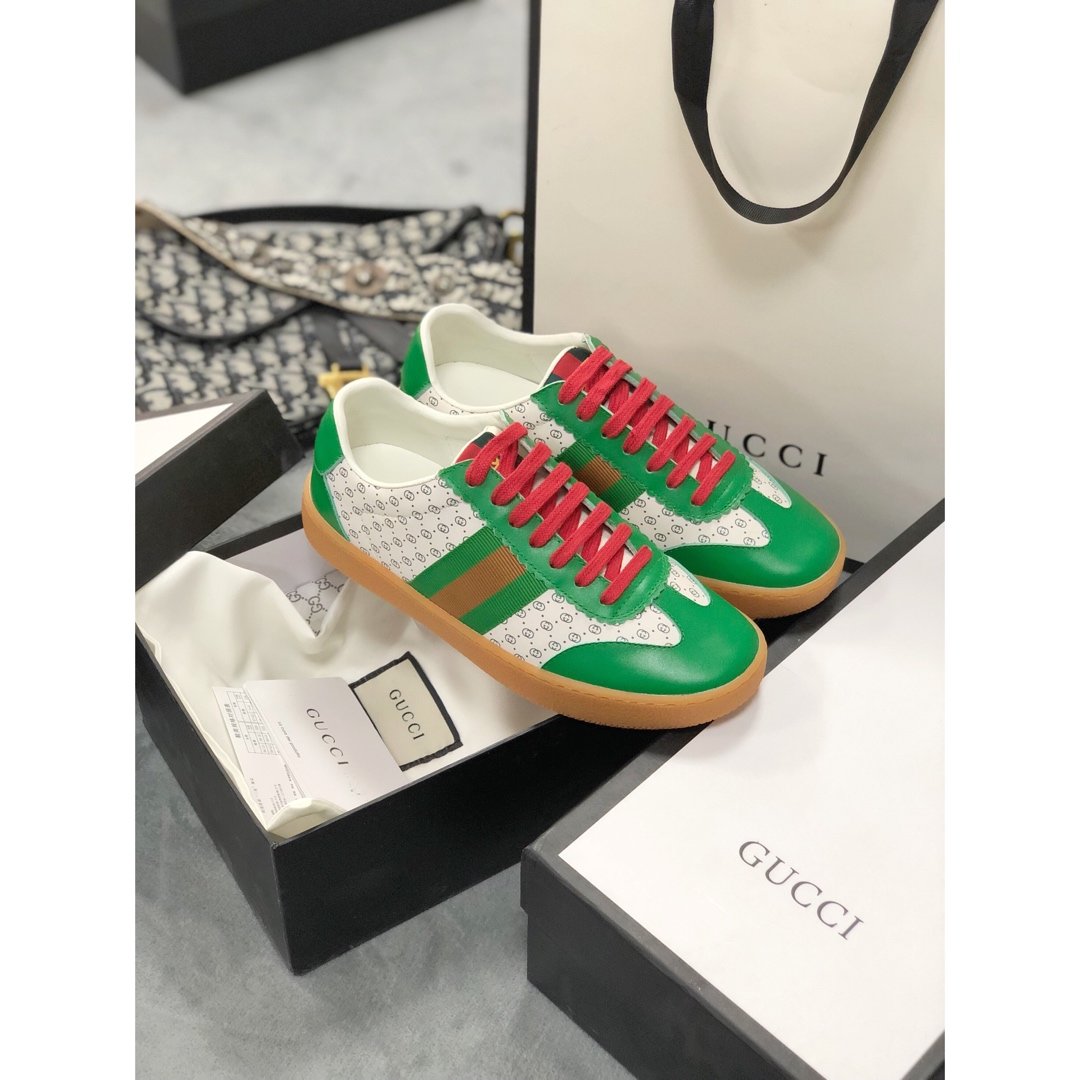 GLM-GCI  Screener Leather green Sneaker 091