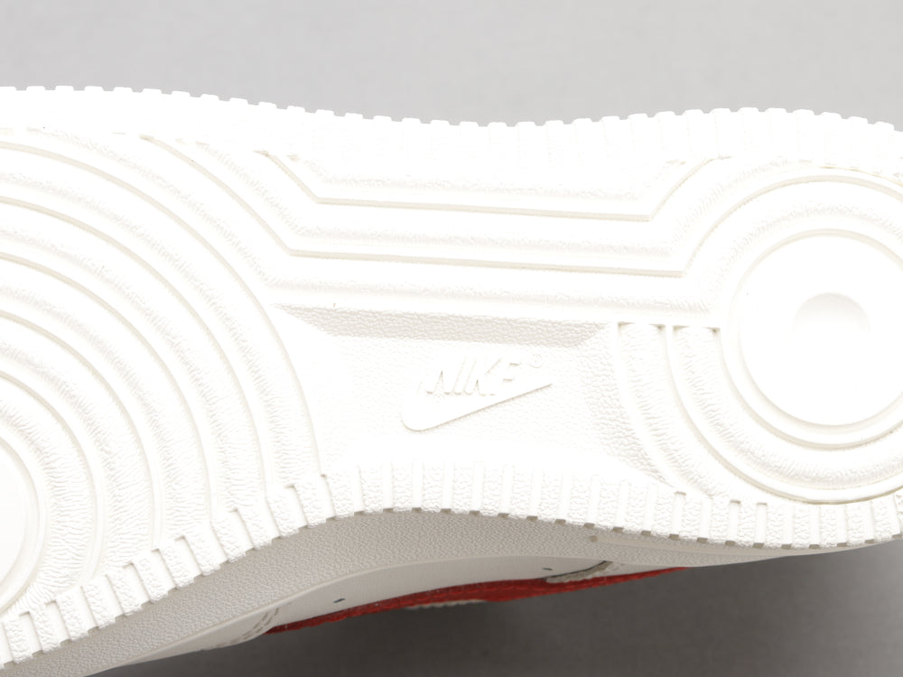 GLM - AF1 retro white red low top