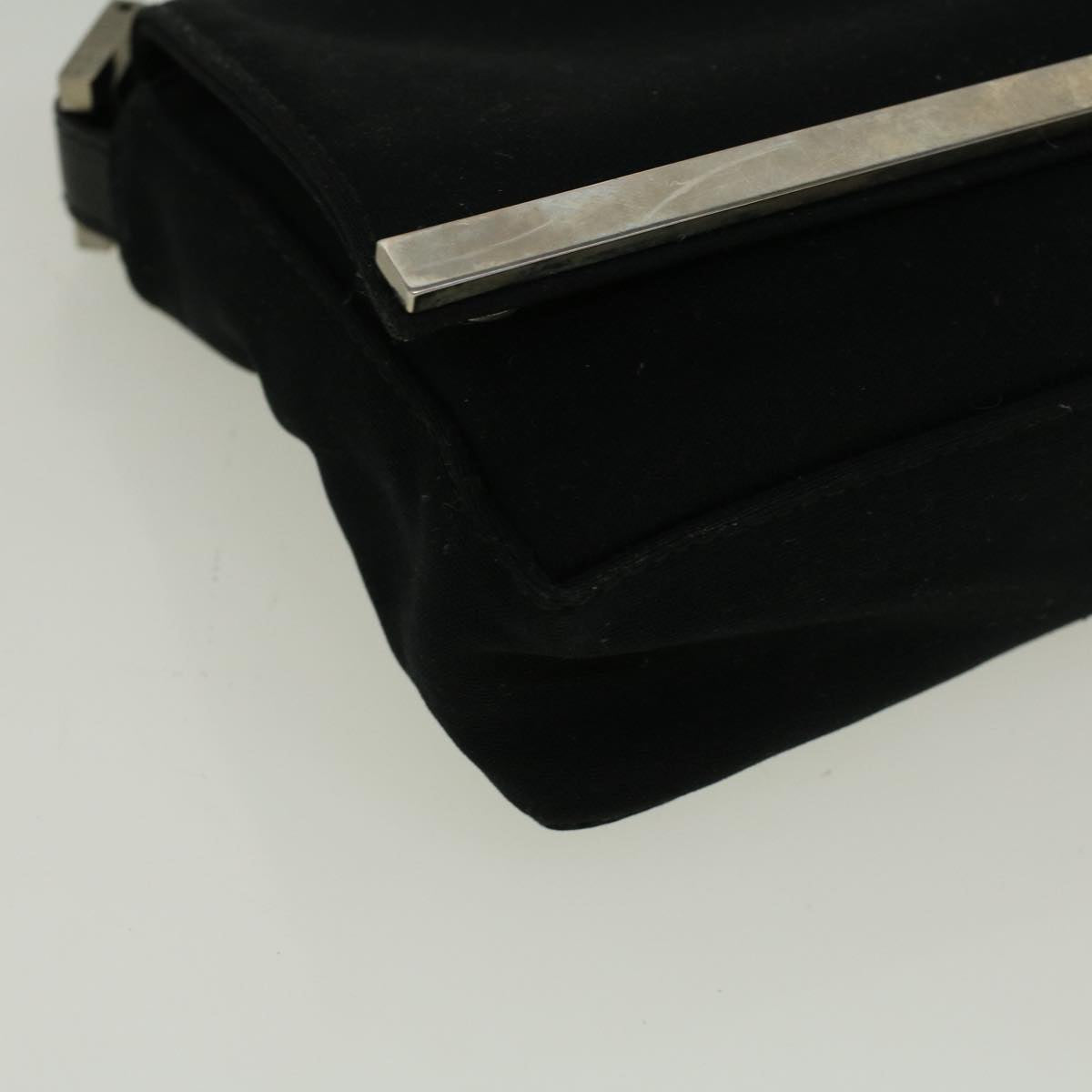 FENDI Shoulder Bag Nylon Black 56493