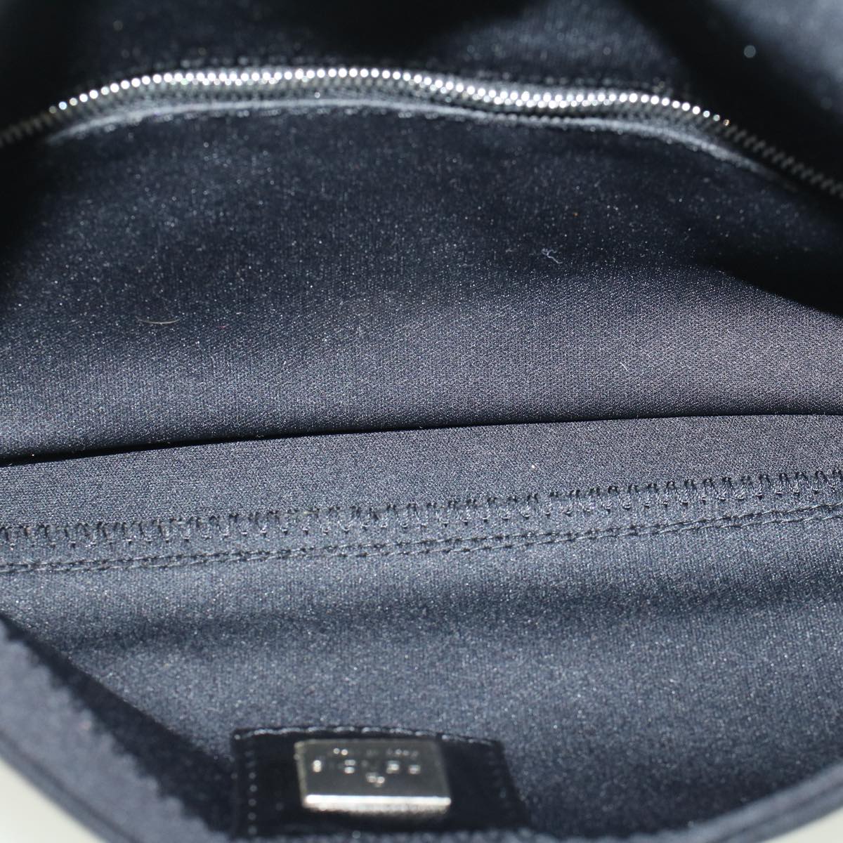 FENDI Shoulder Bag Nylon Black 56493