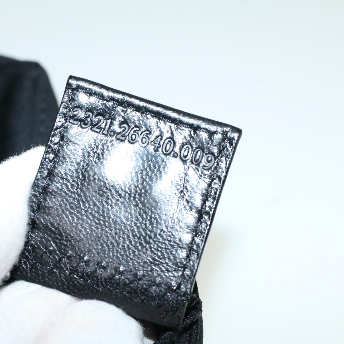 FENDI Shoulder Bag Nylon Black 56493