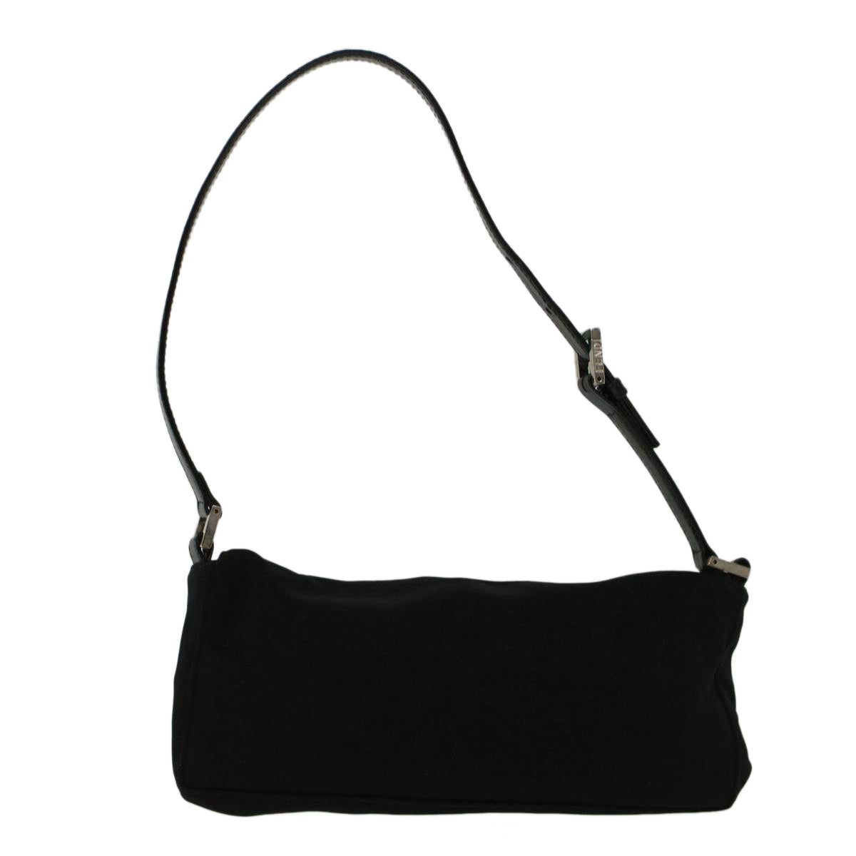 FENDI Shoulder Bag Nylon Black 56493
